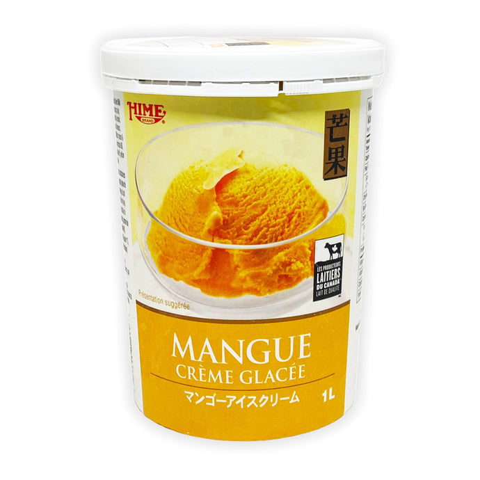 Crème glacée à la mangue