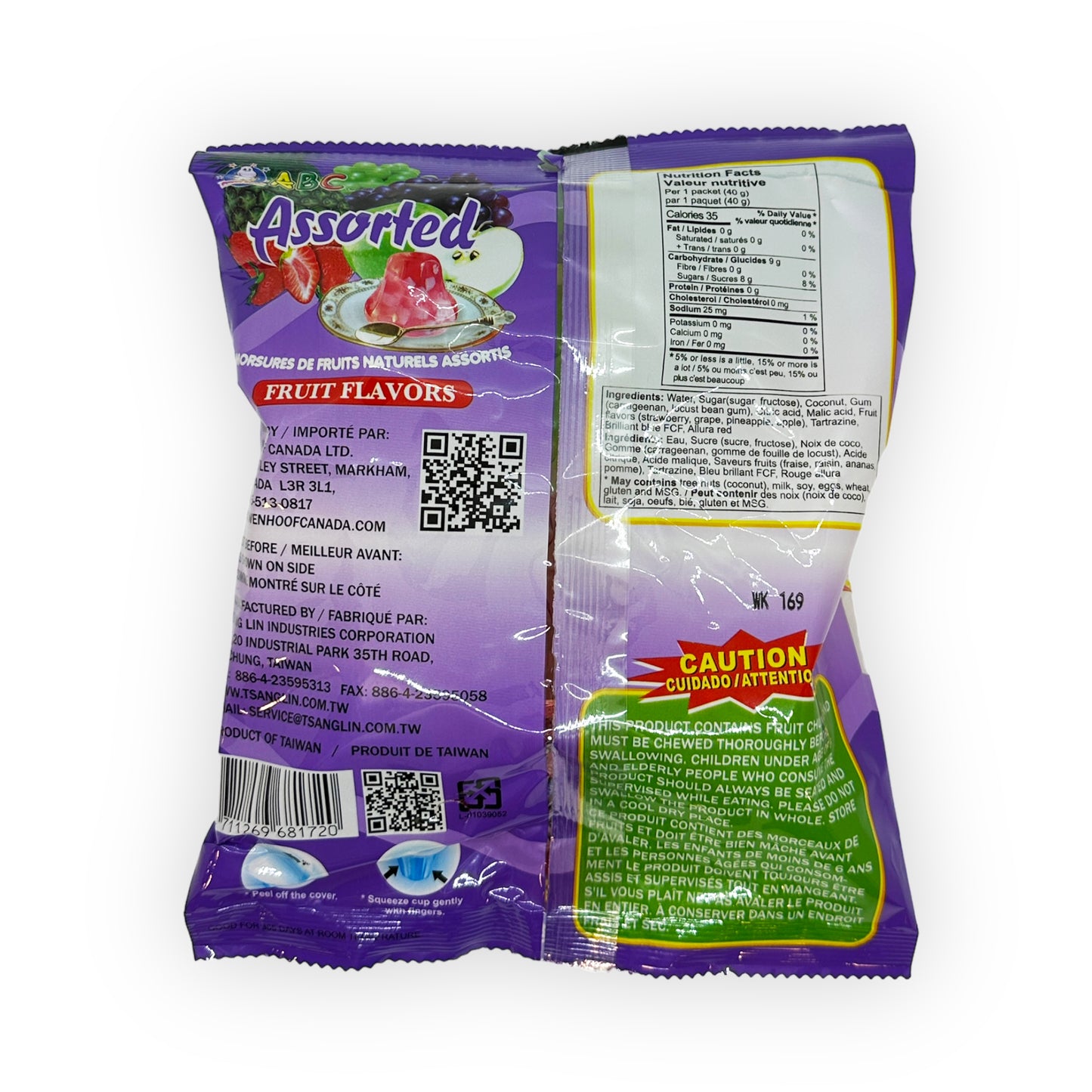 Gelée de coco: assortis