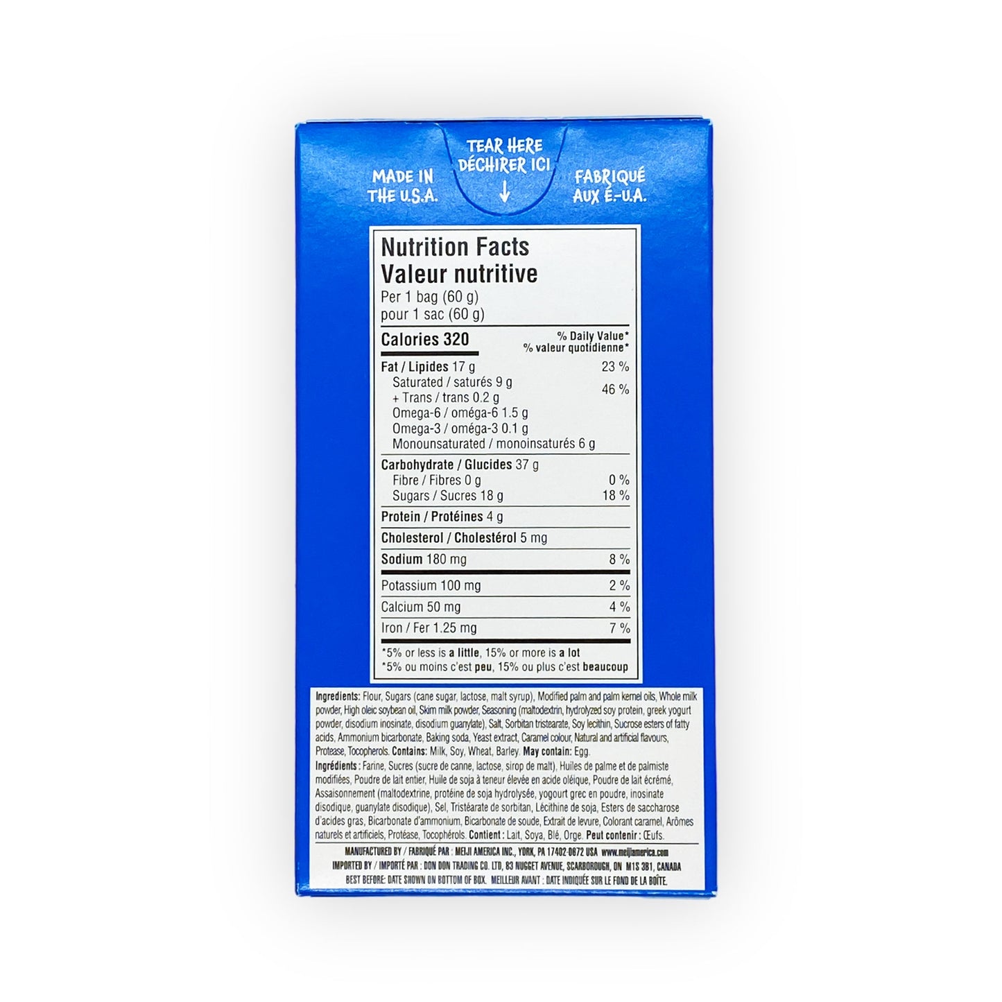 Biscuit filled with vanilla cream