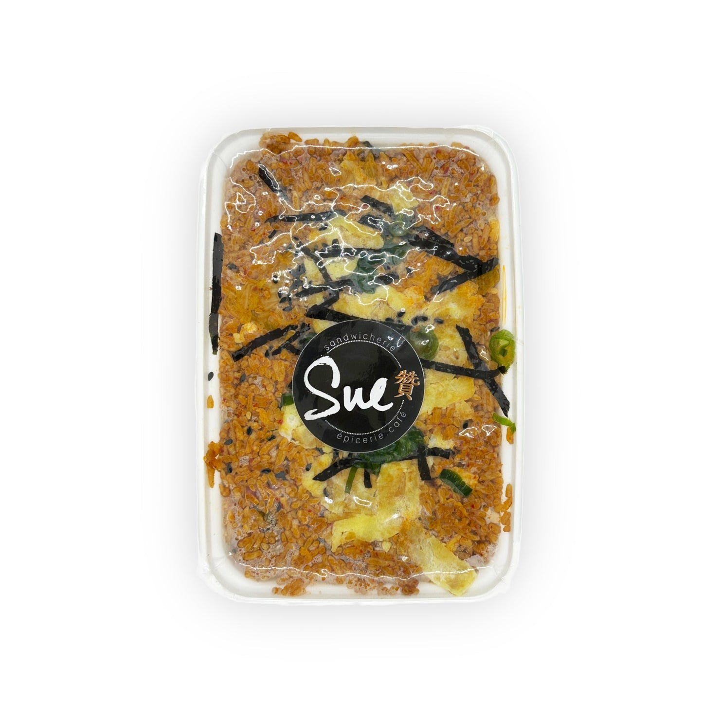 Riz frit coréen au kimchi (végétarien)