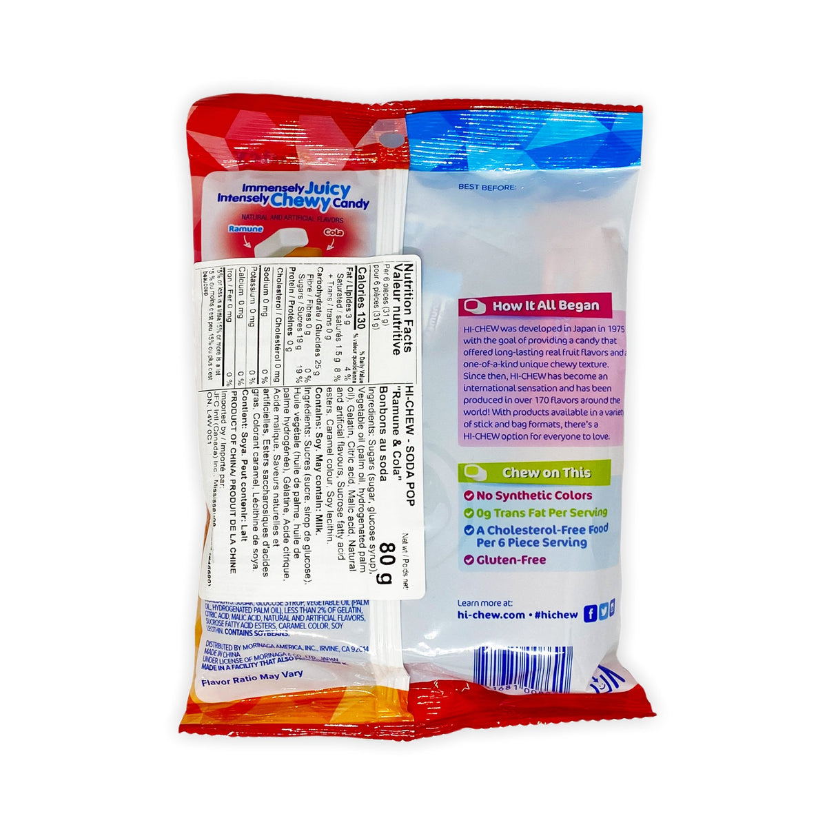 Hi chew - Ramune & cola candy