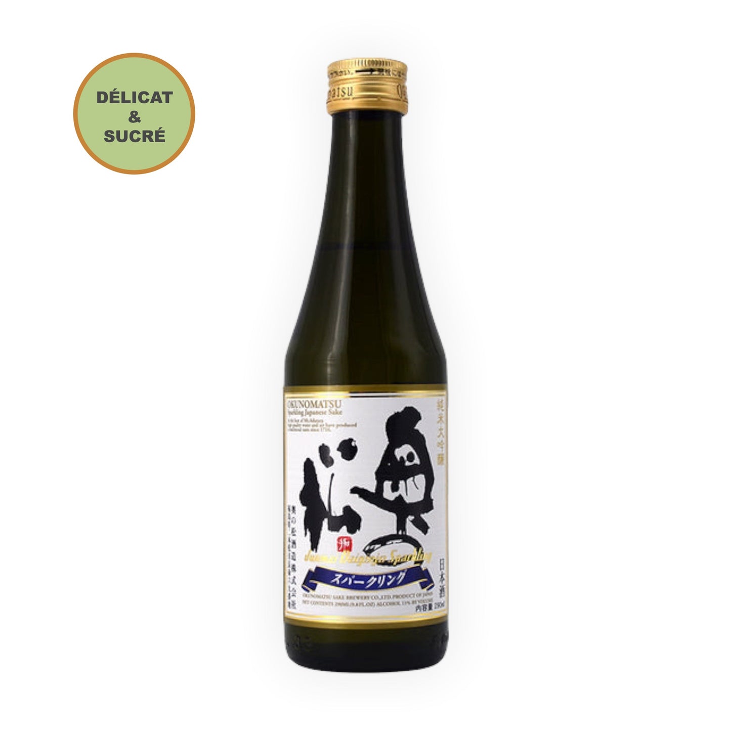 Okunomatsu Sparkling Junmai Daiginjo