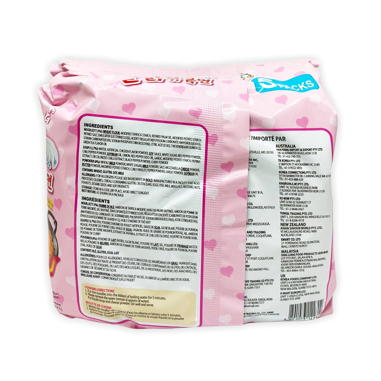 Nouilles instantanées - poulet carbonara