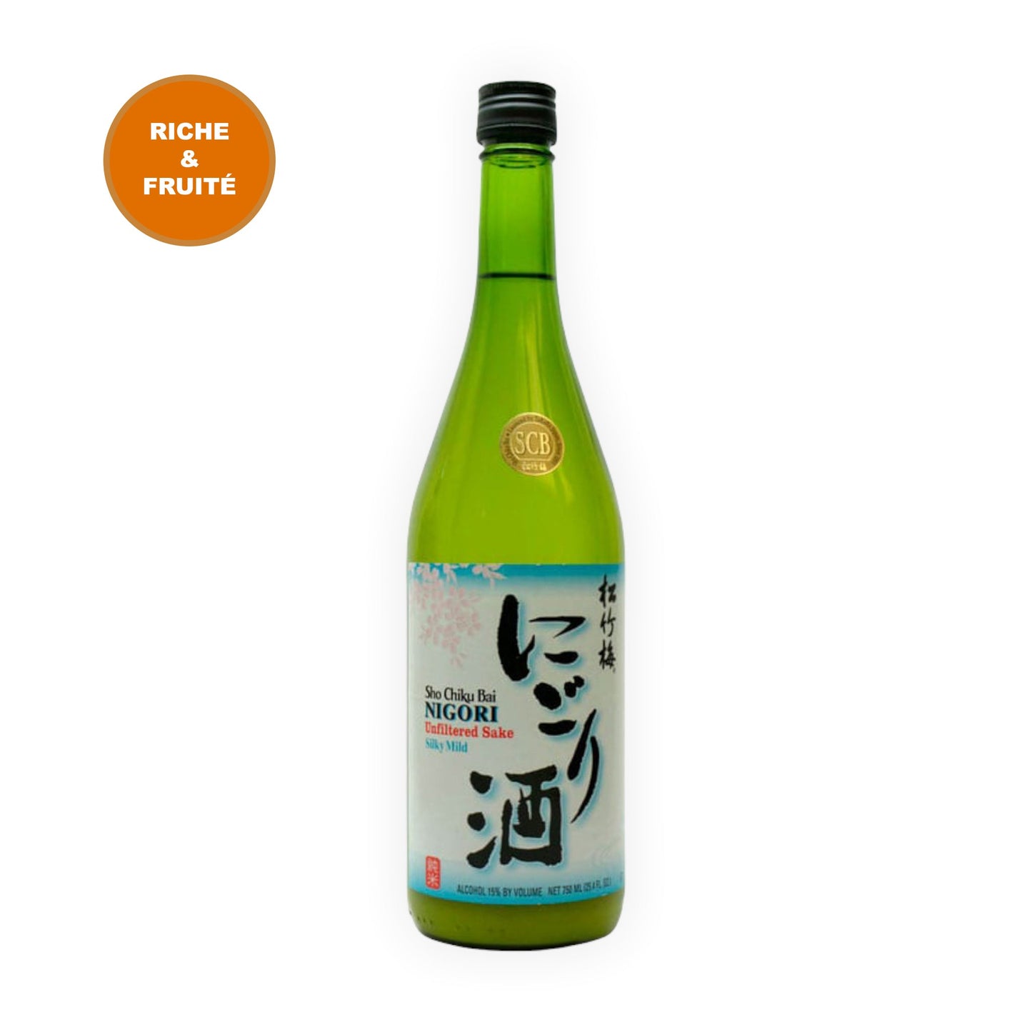 Sho Chiku Bai Silky Mild Nigori Sake