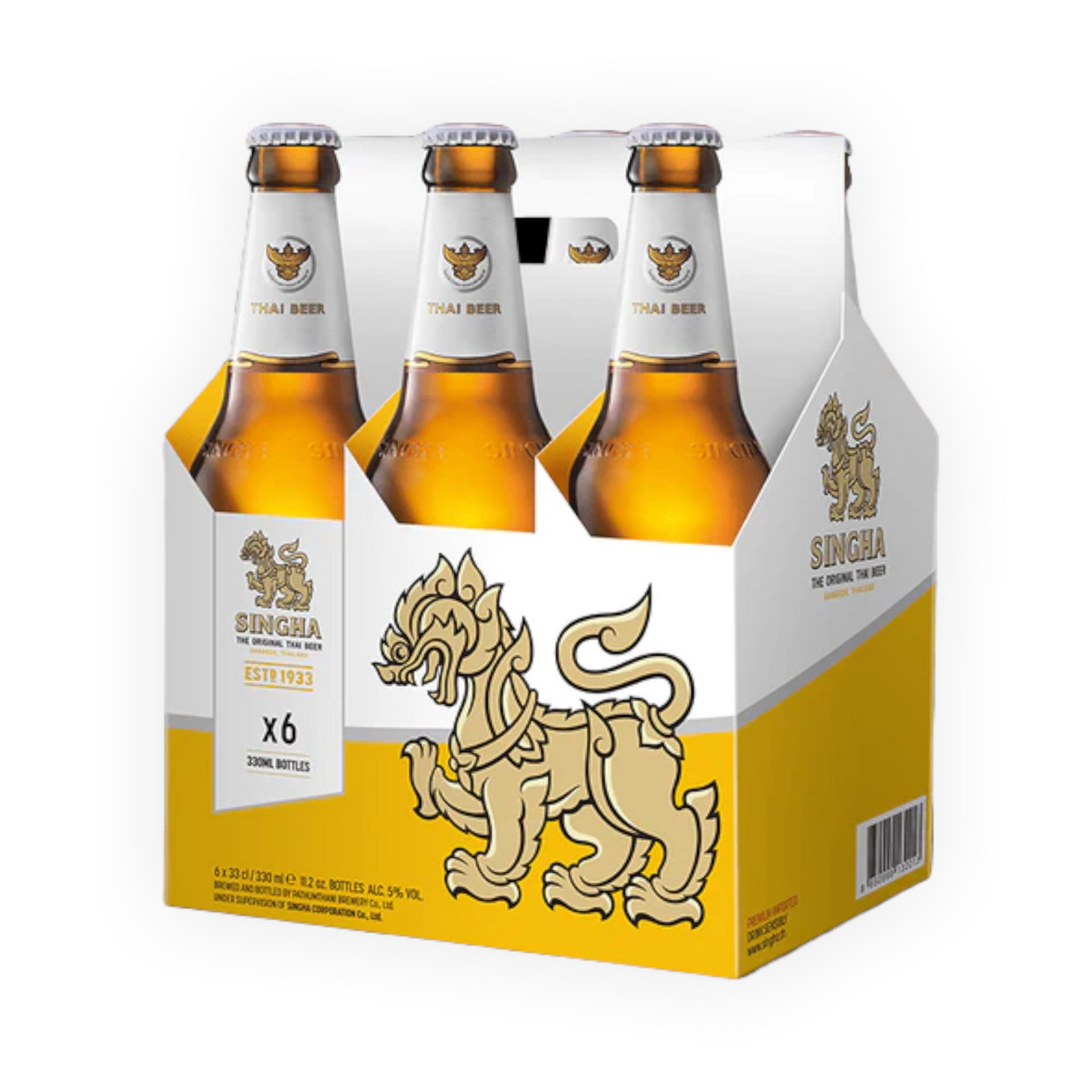 Singha - Thai beer - 6 bottles