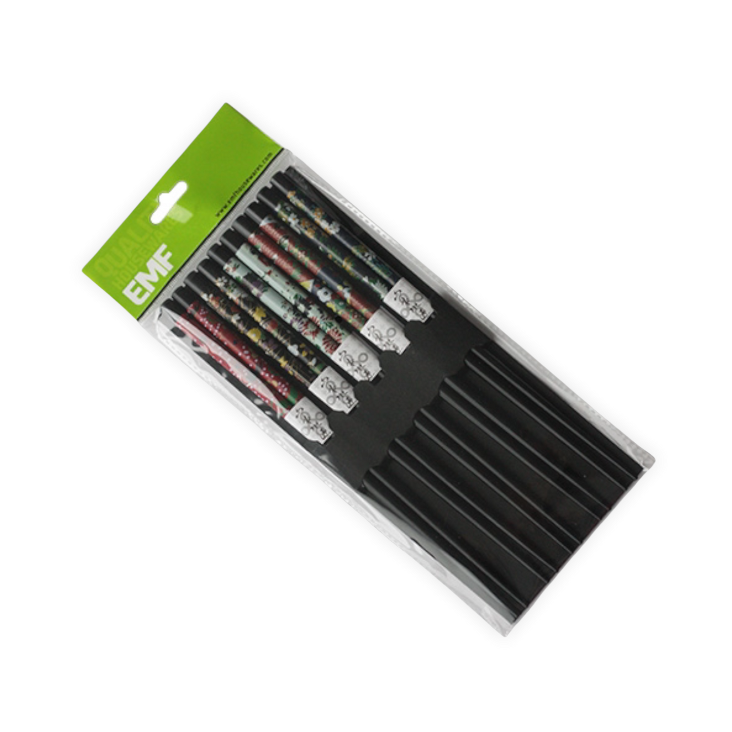 Baguettes - fleur noir