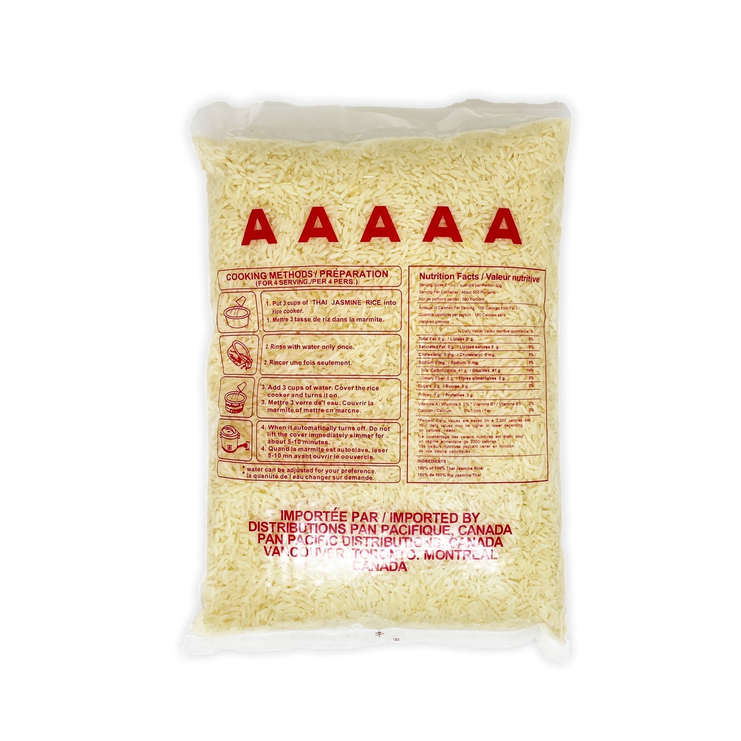 Riz parfumé au jasmin