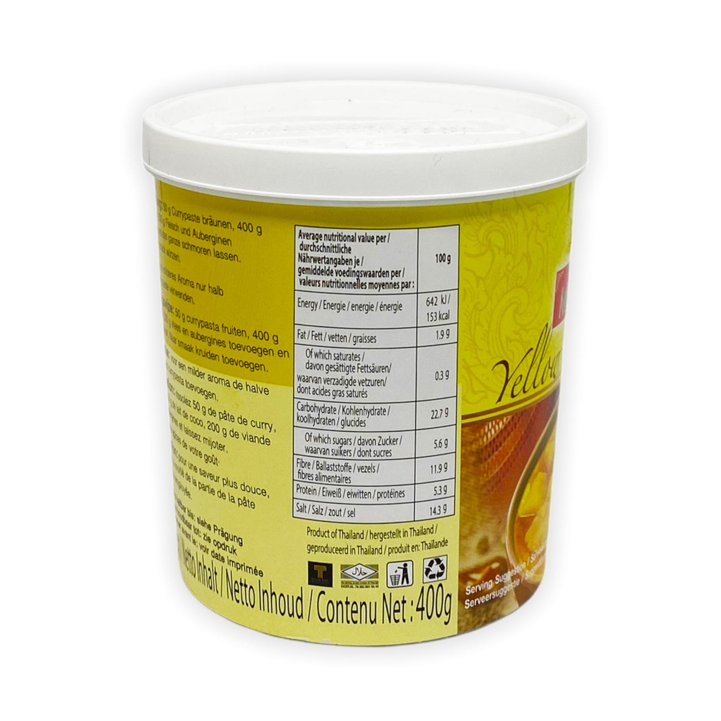 Pâte de curry jaune