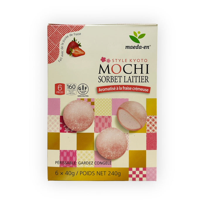 Mochi - sorbet aux fraise