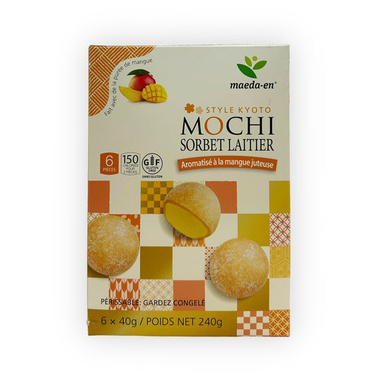 Ice cream mochi - mango