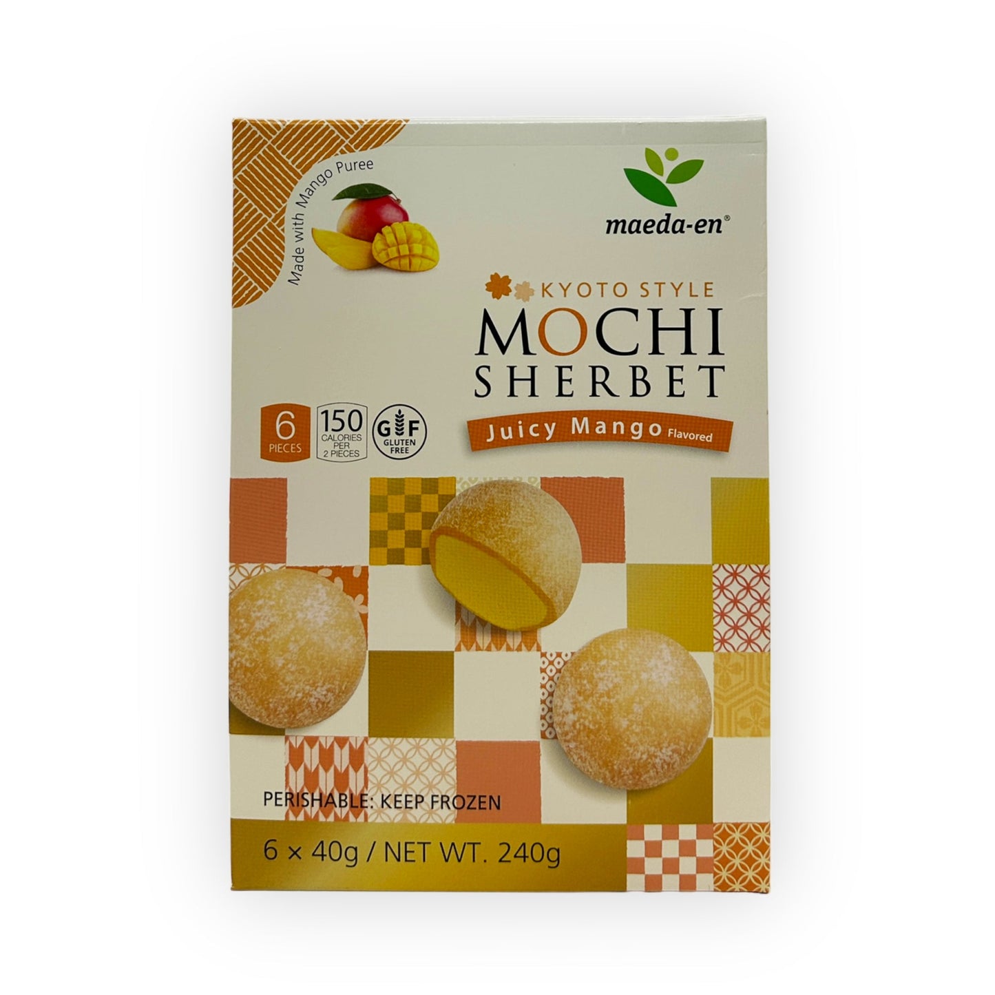 Mochi - sorbet à la mangue