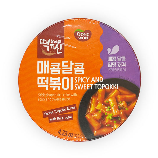 Instant topokki - sweet & spicy