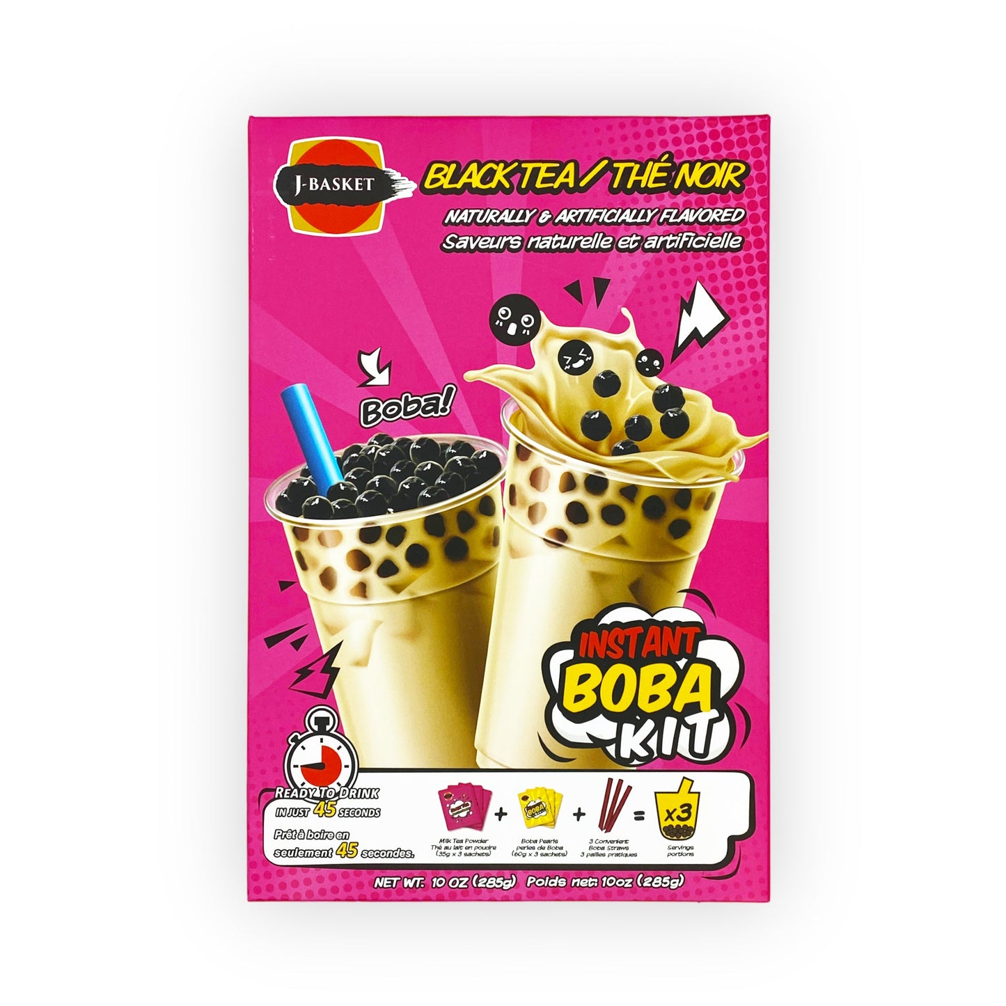 Instant Boba Kit - Black tea