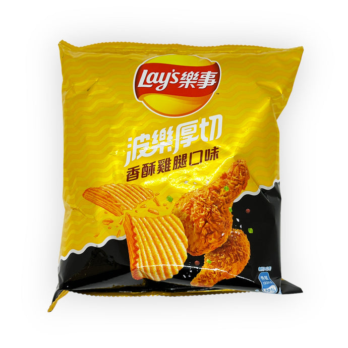 Potato chips - fried chicken