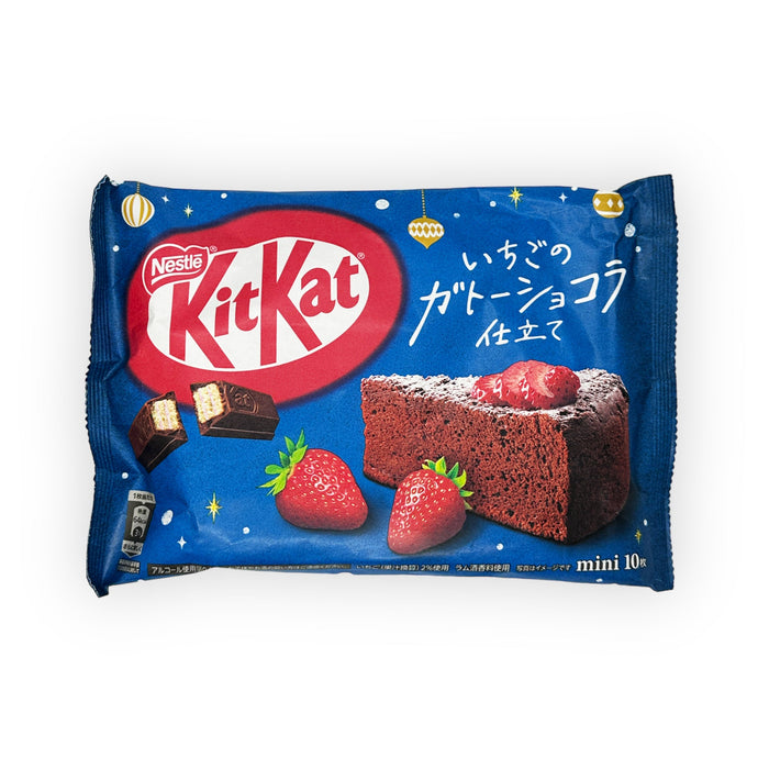 Kit Kat au gâteau au chocolat et fraise