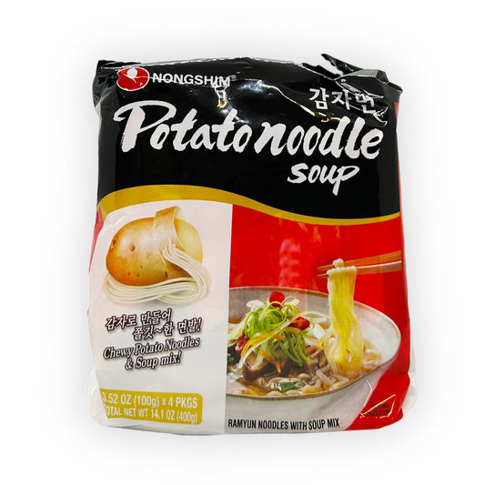 Instant noodles - potato noodle soup