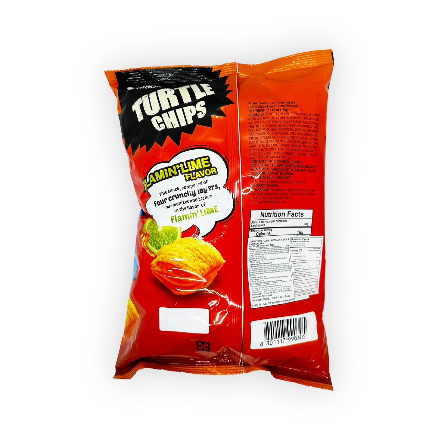 Zesty Lime Potato Chips