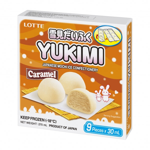 Mochi glacé - caramel