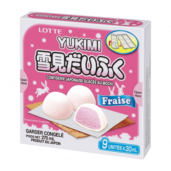 Mochi glacé - fraise