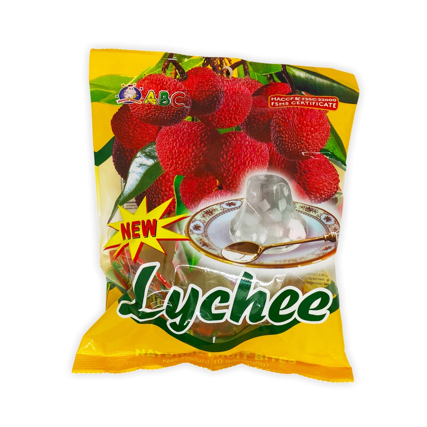 Gelée de coco: litchi