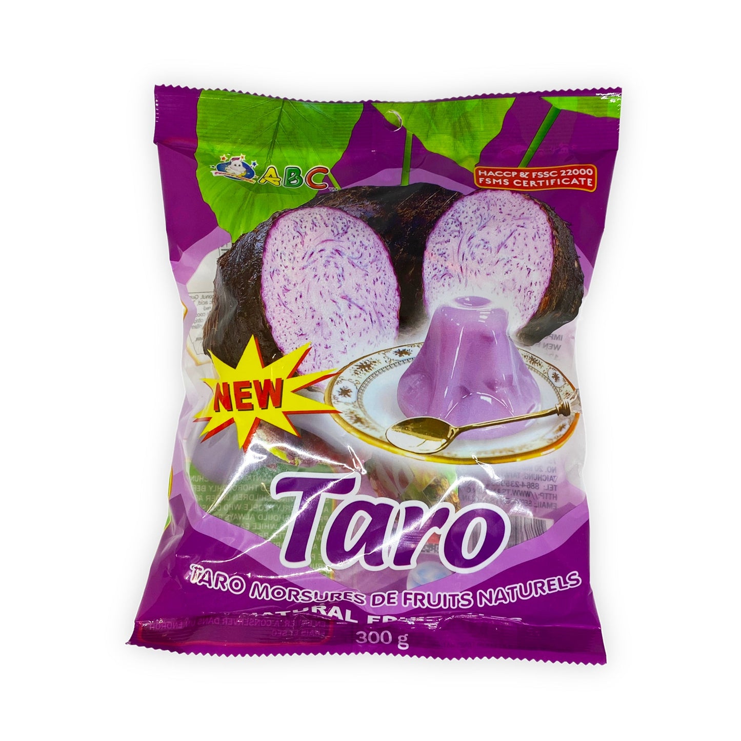 Gelée de coco: taro