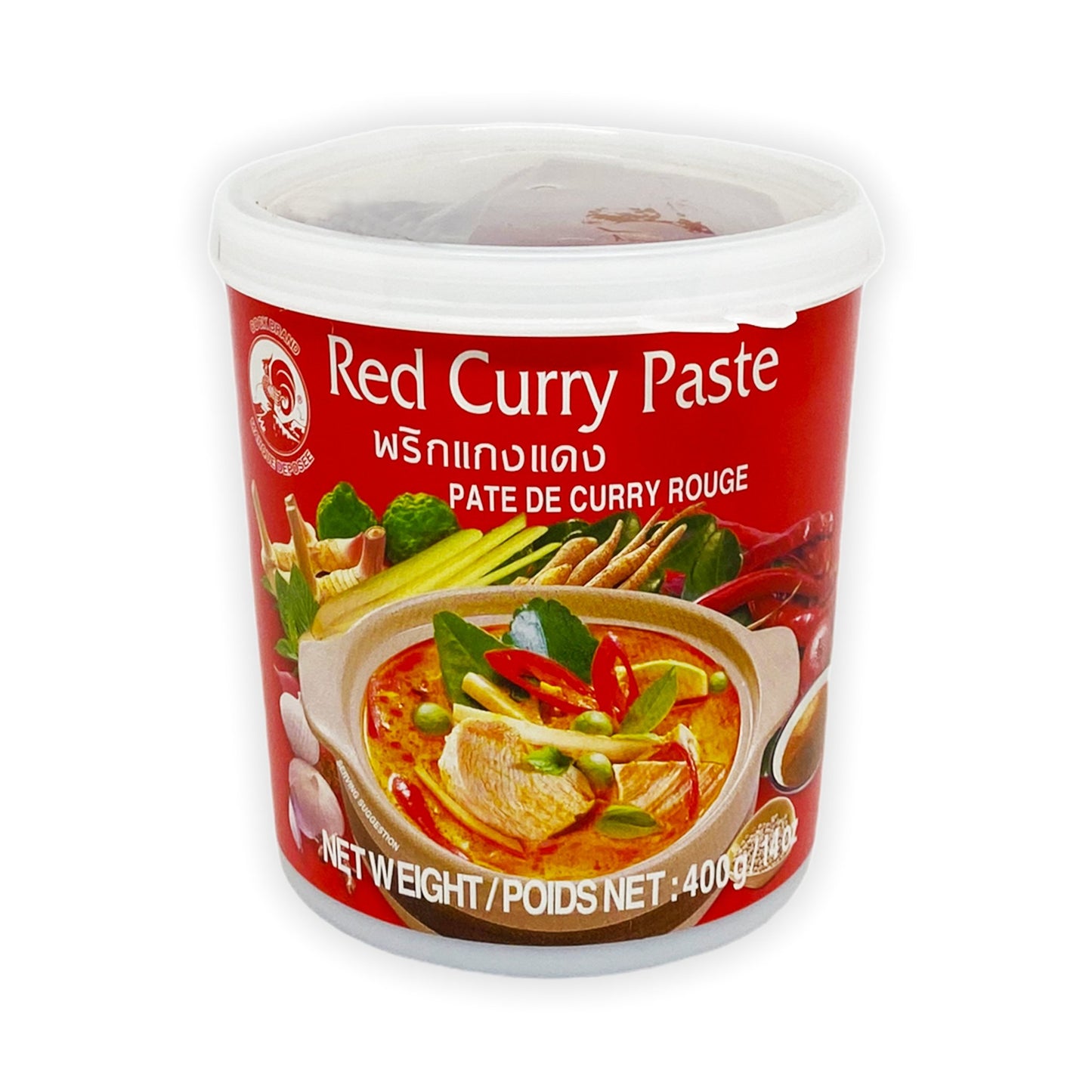 Pâte de curry rouge