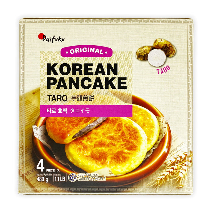 Crêpe coréenne au taro