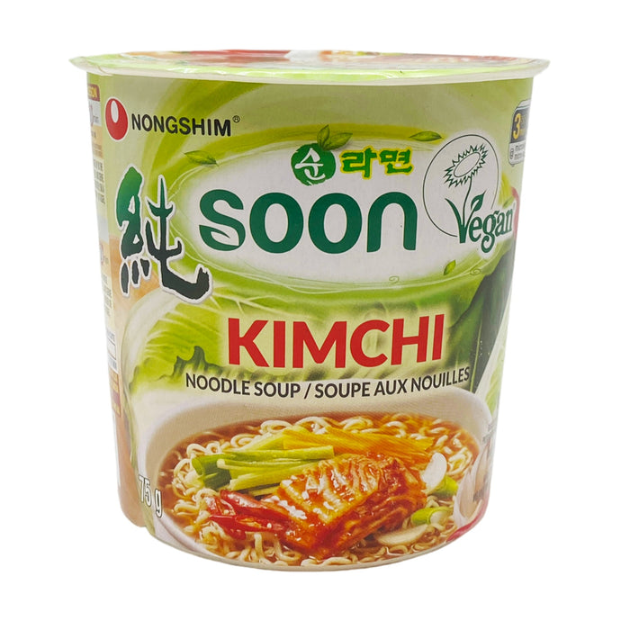 Nouilles instantanées - kimchi végane