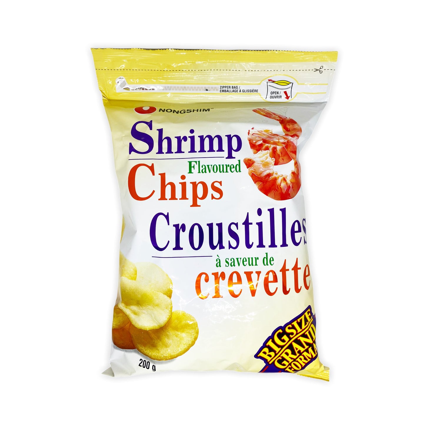 Croustille à saveur de crevette