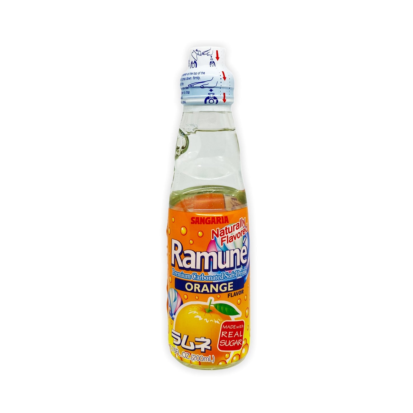 Orange ramune