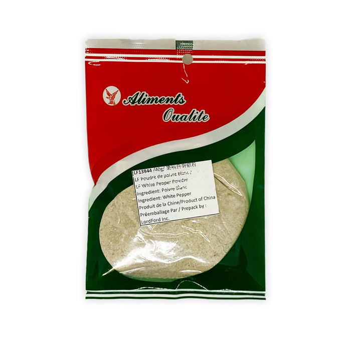 Poudre de poivre blanc