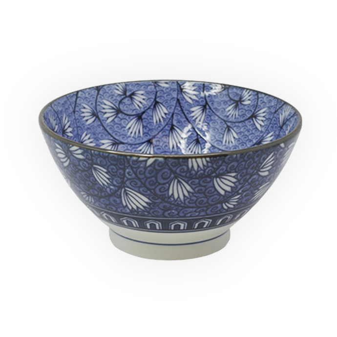 Japanese bowl - ivy arabesque 7
