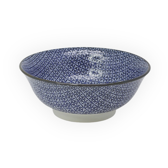 Japanese bowl - blue pattern 8