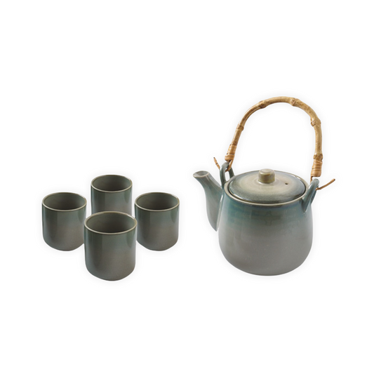 Tea set - "white snow"