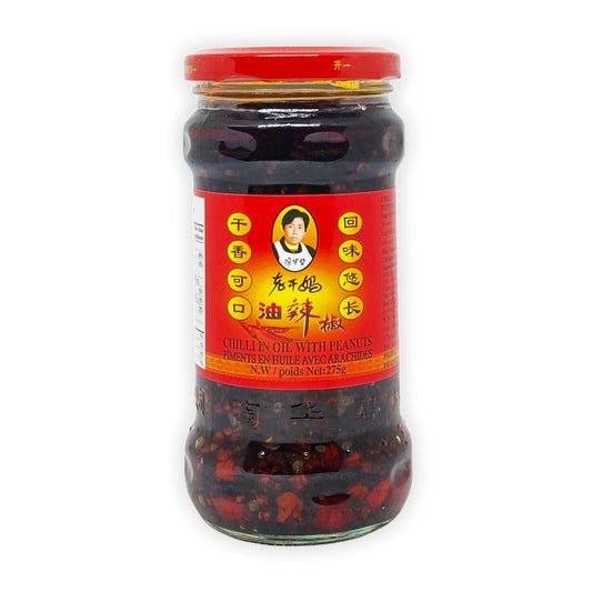 Chili oil with peanuts