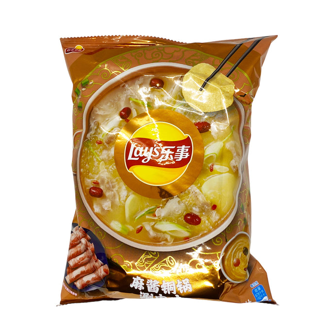 Croustilles - fondue chinoise au sésame