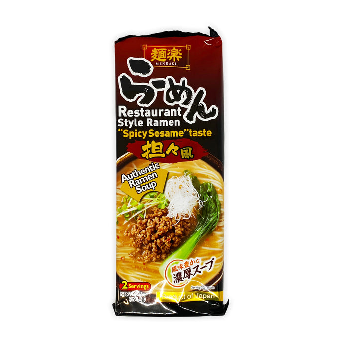 Japanese instant noodles - spicy sesame
