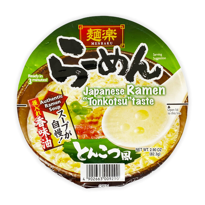 Japanese instant noodles - tonkotsu (with pork)