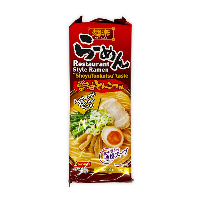 Japanese instant noodles - soy and pork