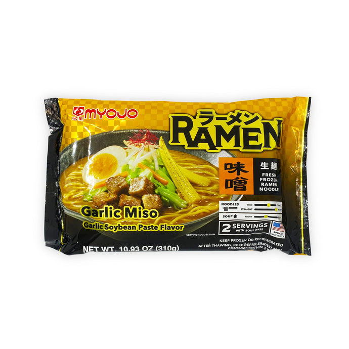 Garlic miso ramen