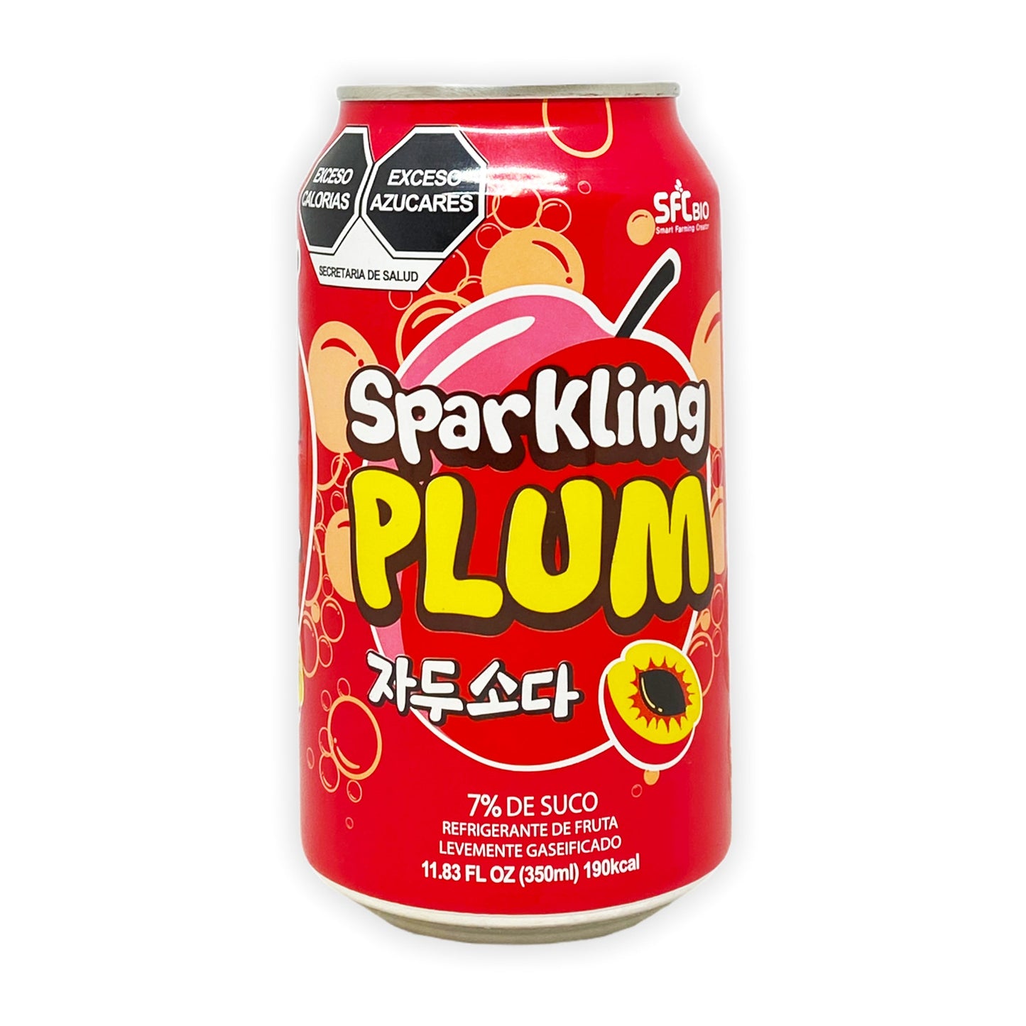 Sparkling water - plum